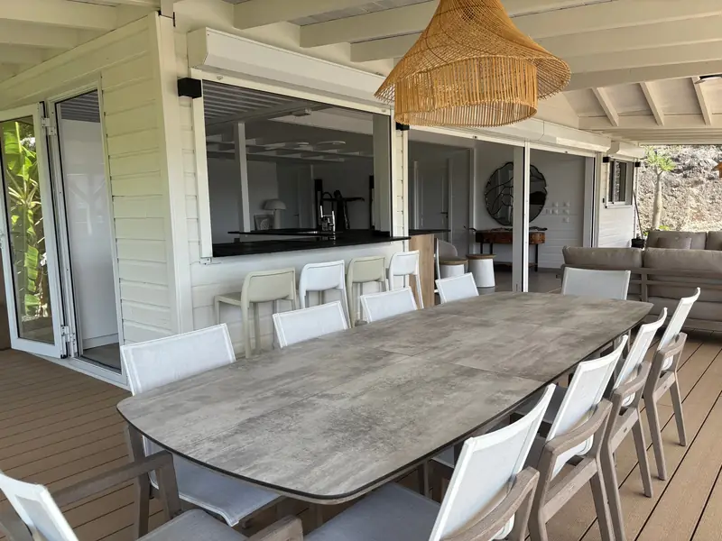 Grande table pour dix convives
