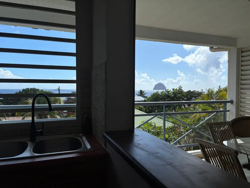 Cuisine ouverte sur la vue