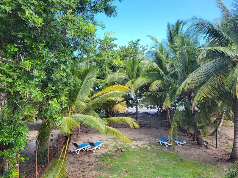 La plage du Diamant au pied de la résidence