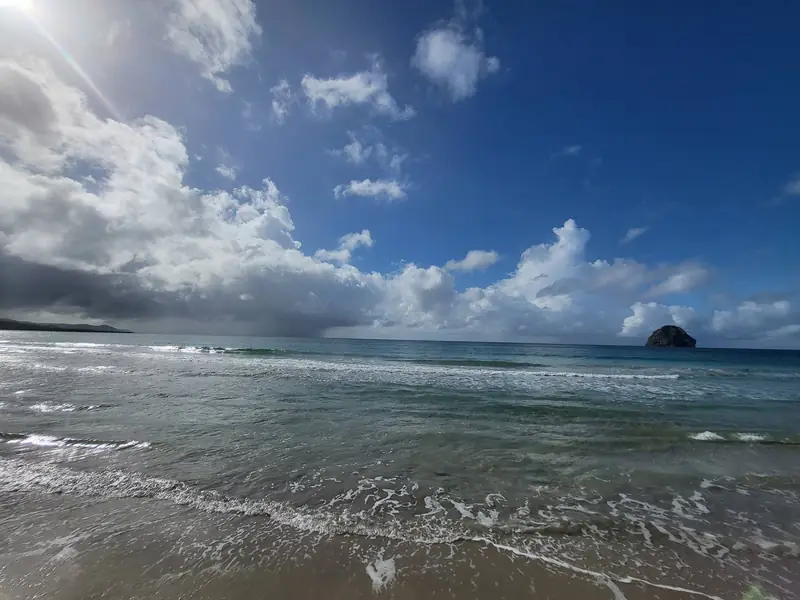 Plage du Diamant et Rocher du Diamant