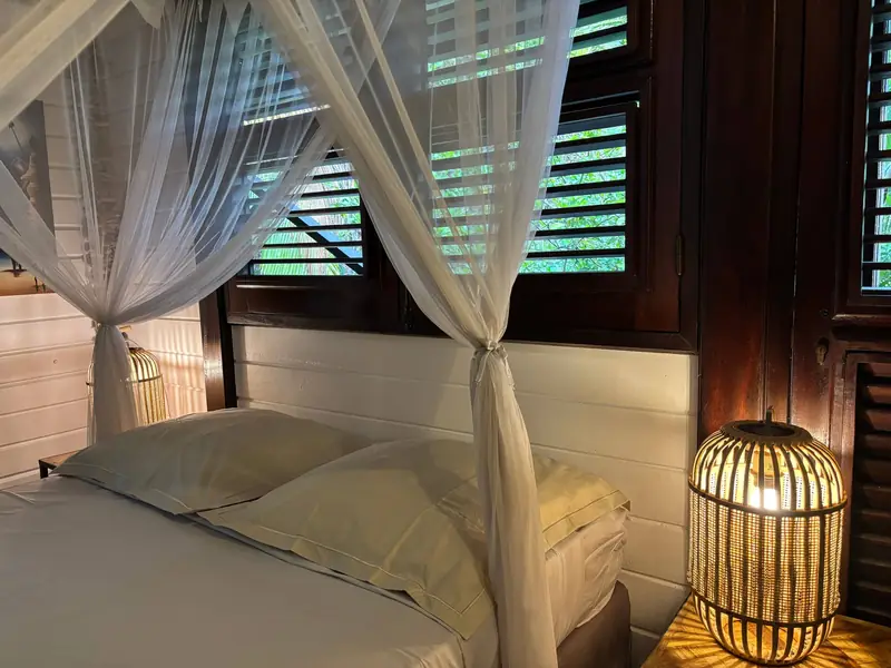 Chambre et son lit double